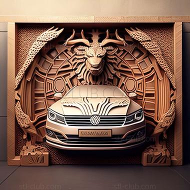 3D модель Volkswagen Passat CC (STL)